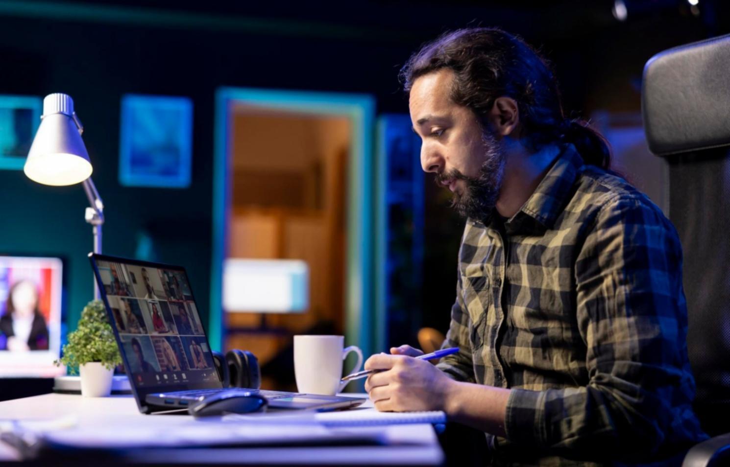 Professional developers working on front-end projects in a modern Taiwan office environment