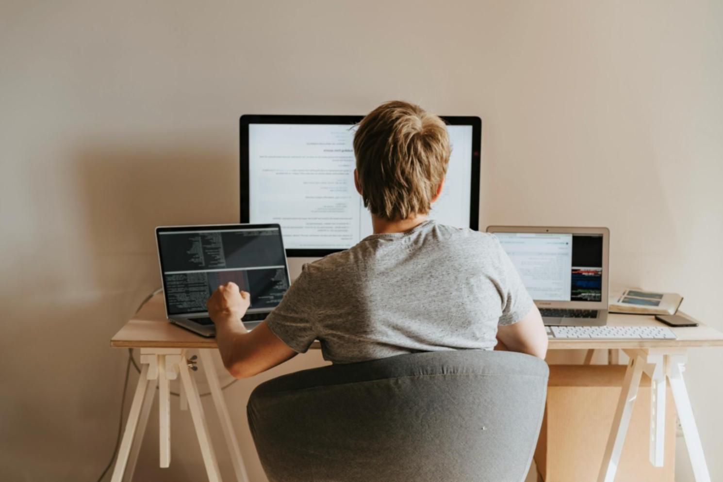 Modern web development tools and code editor showing front-end development workflow